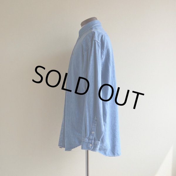 画像4: RalphLauren デニムBDシャツ　 表記Boys XL  (4)