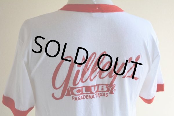 画像11: 1980s Gilley's リンガーTシャツ  両面プリント  表記L  (11)