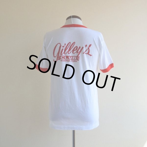画像3: 1980s Gilley's リンガーTシャツ  両面プリント  表記L  (3)