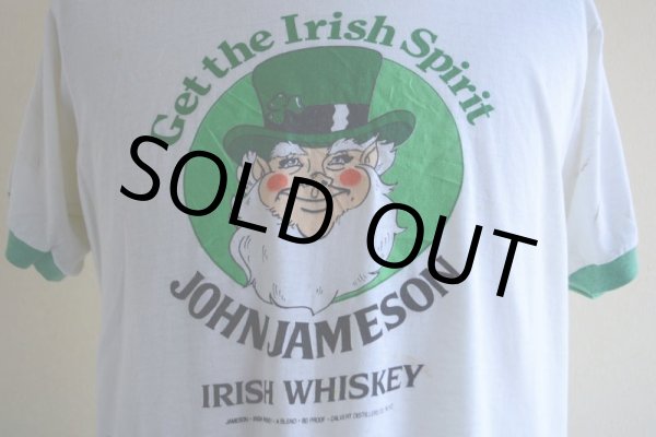 画像7: 1980s JAMESON リンガーTシャツ　 両面プリント　 実寸ML  (7)