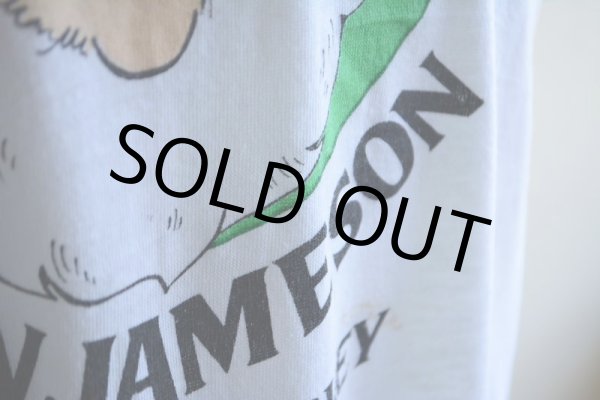 画像8: 1980s JAMESON リンガーTシャツ　 両面プリント　 実寸ML  (8)