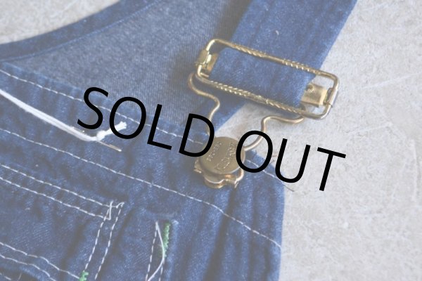 画像5: 1970s WASHINGTON DEE CEE デニムオーバーオール　 表記W42 L30  (5)