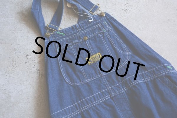 画像3: 1970s WASHINGTON DEE CEE デニムオーバーオール　 表記W42 L30  (3)