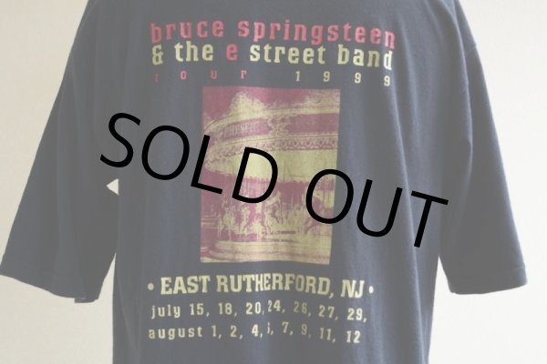 画像12: 1990s BRUCE SPRINGSTEEN & THE E STREET BAND TOUR 1999 Tシャツ  表記L  (12)