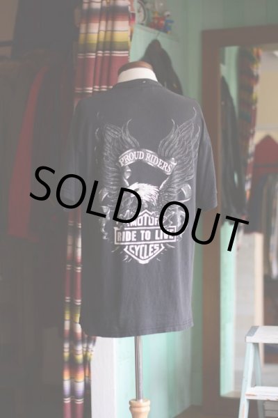 画像4: 1990s PROUD RIDERS EAGLE Tシャツ  表記M  (4)