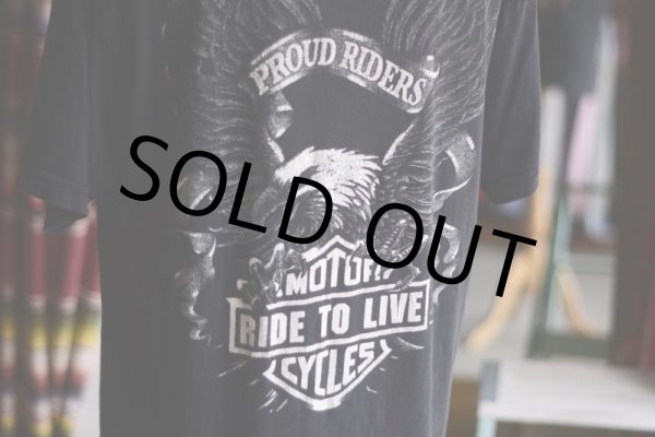 画像5: 1990s PROUD RIDERS EAGLE Tシャツ  表記M  (5)