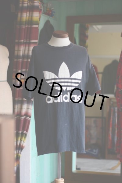 画像2: 1990s adidas トレフォイルTシャツ　 実寸L〜  (2)