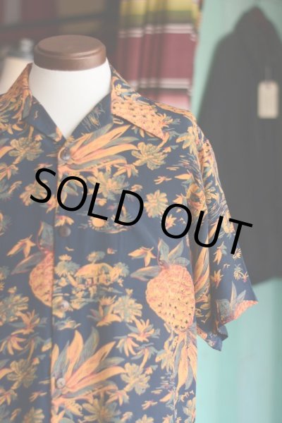 画像5: AVANTI SILK ハワイアンシャツ　 表記S  (5)