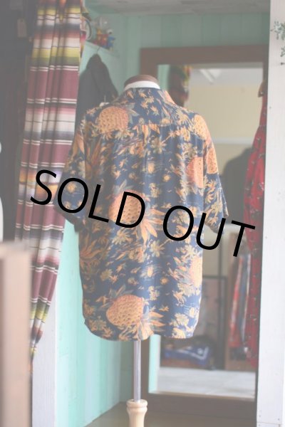 画像3: AVANTI SILK ハワイアンシャツ　 表記S  (3)