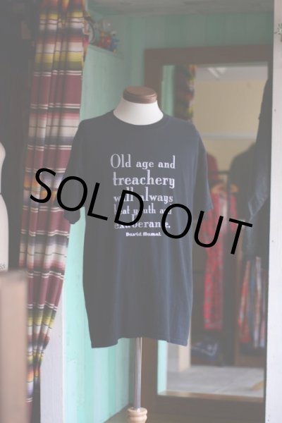 画像2: DAVID MAMET Tシャツ　 表記L  (2)