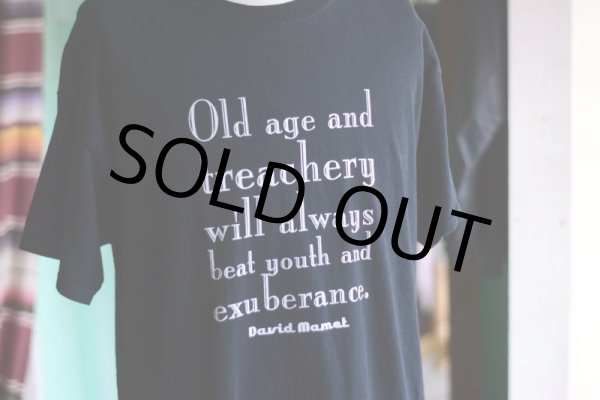 画像3: DAVID MAMET Tシャツ　 表記L  (3)