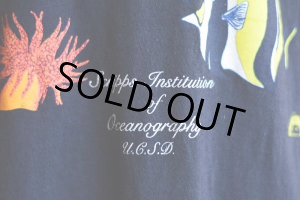 画像6: 1990s スクリップス海洋研究所Tシャツ  表記L  (6)