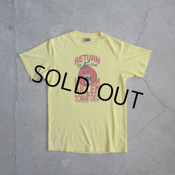 画像2: 1980s Return of the Killer Tomatoes 映画Tシャツ　 実寸ML  (2)