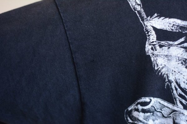 画像7: 1990s インディアン 両面プリントTシャツ  表記L  (7)