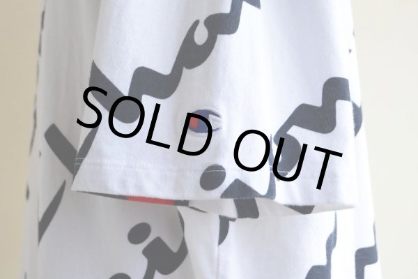 画像8: Champion 総柄Tシャツ  表記XL  (8)