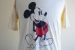 画像7: 1980s MICKEY MOUSE リンガーTシャツ　 実寸ML  (7)