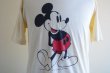 画像7: 1980s MICKEY MOUSE リンガーTシャツ　 実寸ML  (7)