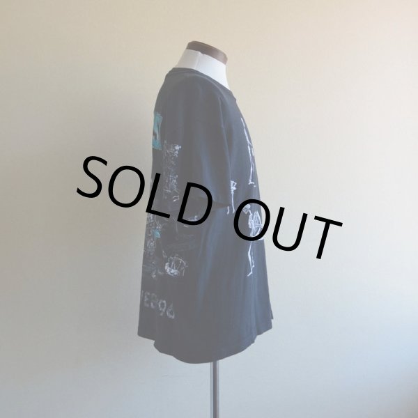 画像2: 1990s IRON HORSE SALOON BIKE WEEK '96 ポケットTシャツ　 表記L  (2)