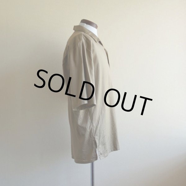 画像3: 1990s BANANA REPUBLIC チェーン刺繍オープンカラーシャツ　 表記L  (3)