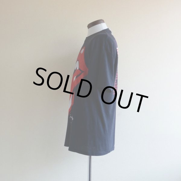 画像4: 1980s THE ROLLING STONES THE NORTH AMERICAN TOUR 1989 Tシャツ　 実寸L  (4)