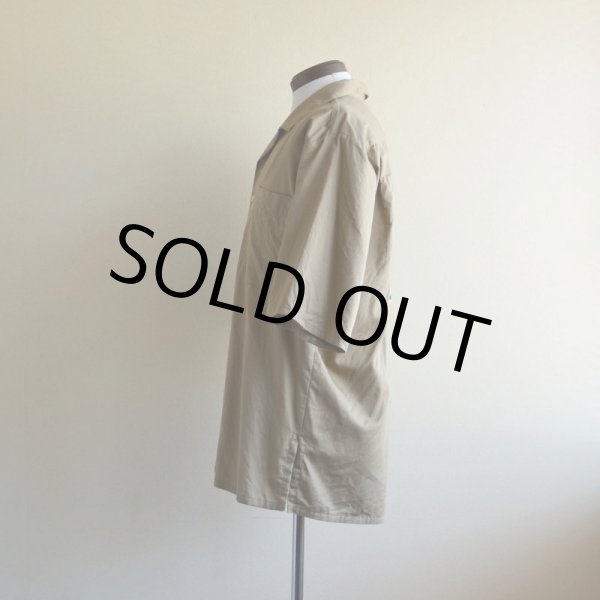 画像5: 1990s BANANA REPUBLIC チェーン刺繍オープンカラーシャツ　 表記L  (5)