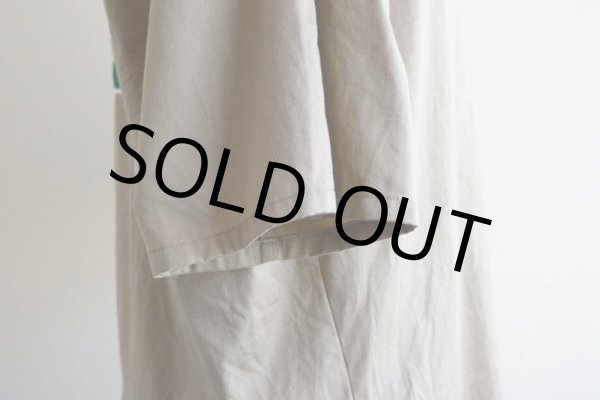 画像8: 1990s BANANA REPUBLIC チェーン刺繍オープンカラーシャツ　 表記L  (8)