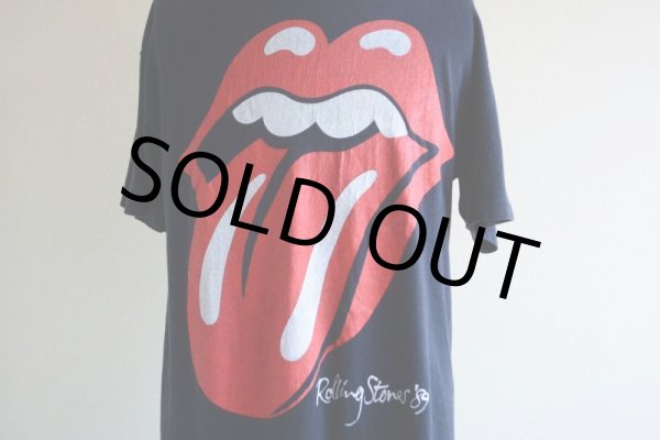 画像8: 1980s THE ROLLING STONES THE NORTH AMERICAN TOUR 1989 Tシャツ　 実寸L  (8)