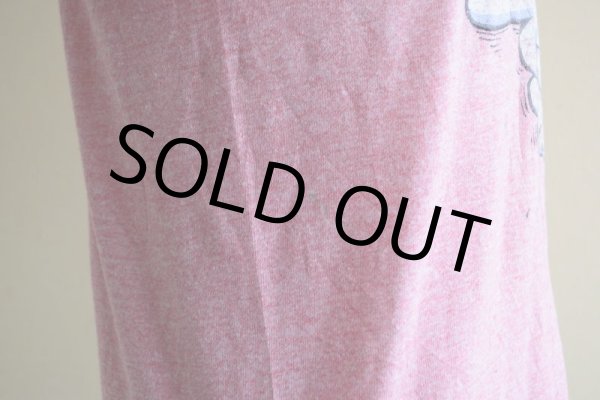 画像10: 1970s I'M WITH STUPID 杢リンガーTシャツ　 表記M  (10)