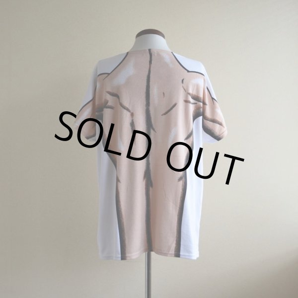 画像3: 1990s〜 筋肉だまし絵Tシャツ　 両面プリント　 実寸L-XL  (3)