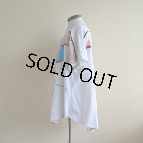 画像4: 1990s〜 ビキニだまし絵Tシャツ　 両面プリント　 実寸XL〜  (4)