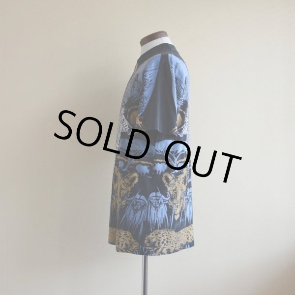 画像4: 1990s アニマル総柄Tシャツ　 表記M  (4)