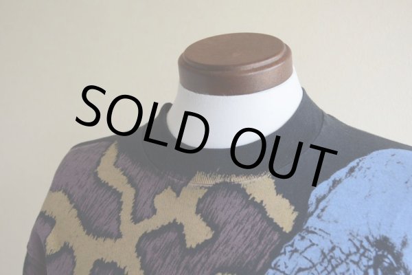 画像7: 1990s アニマル総柄Tシャツ　 表記M  (7)