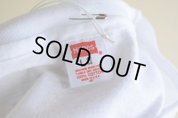 画像8: 1980s Hanes プレーンTシャツ　 表記L  (8)