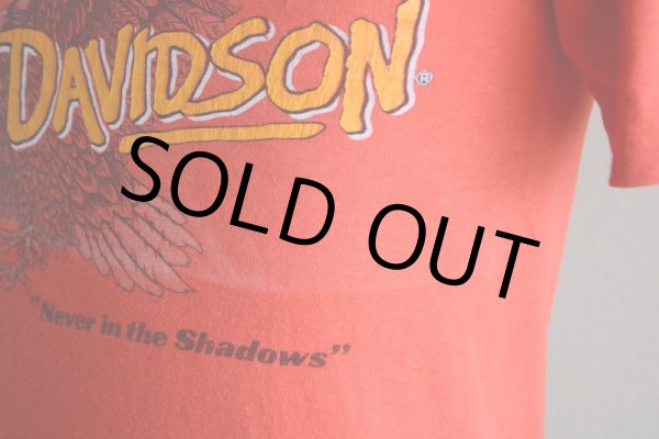 画像8: 1980s Harley-Davidson “Never in the shadows” Tシャツ　 表記S  (8)