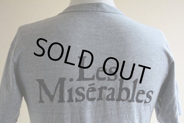画像10: 1980s Les Miserables Tシャツ　 DEAD STOCK　 表記M  (10)