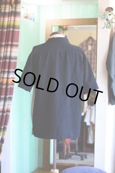 画像2: ツートンロカビリーシャツ  表記S  (2)