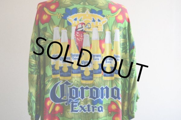 画像10: Corona Extra レーヨンアロハシャツ　 表記XXL  (10)