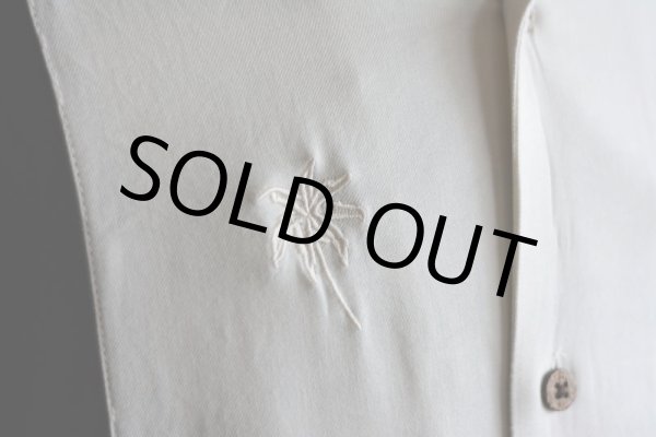 画像4: ツートンロカビリーシャツ　 表記S  (4)