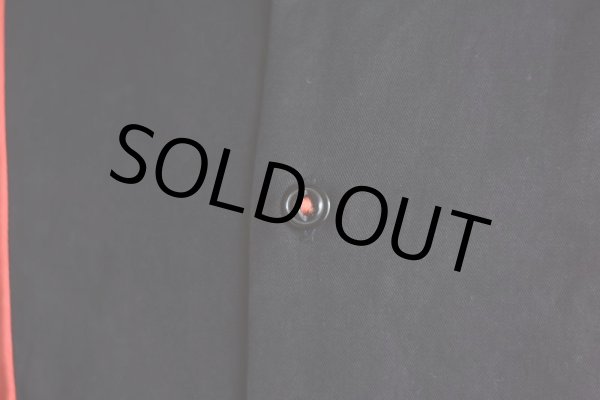 画像4: STRANGELY NORMAL レーヨンロカビリーシャツ　 赤黒ツートン　 表記M  (4)