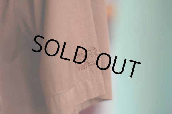 画像5: 刺繍ロカビリーシャツ　 表記L  (5)