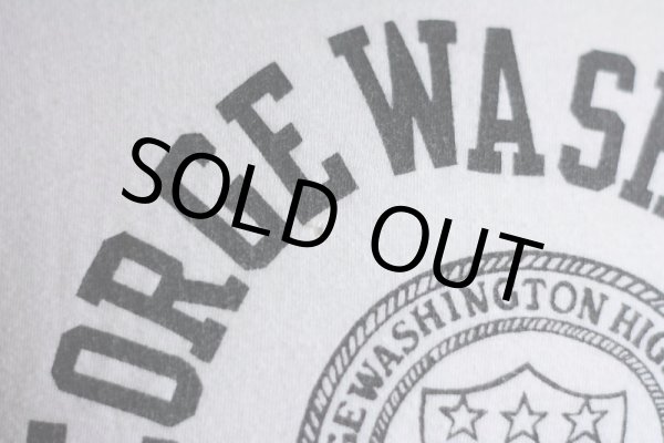 画像5: 1970s カレッジTシャツ　 GEORGE WASHINGTON H.S.　 実寸S  (5)