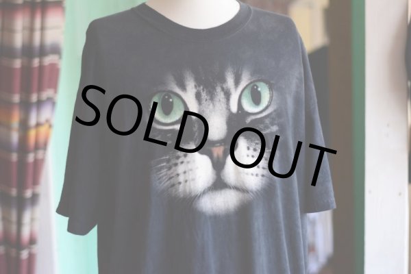 画像4: THE MOUNTAIN ネコプリントTシャツ　 表記XL  (4)