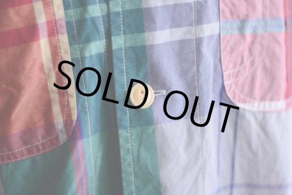 画像6: 1990s RALPH LAUREN COUNTRY コットンチェックシャツ　 表記M  (6)