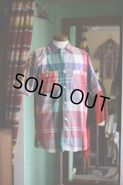 画像2: 1990s RALPH LAUREN COUNTRY コットンチェックシャツ　 表記M  (2)