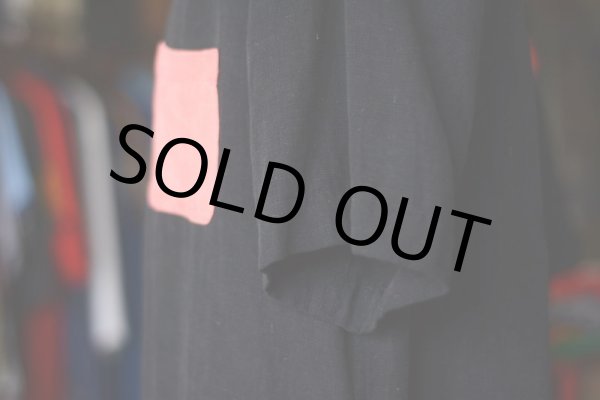 画像8: SILK×LINEN S/S SHIRT　 BLK×PNK　 表記M　 [HamburgCafe ORIGINAL RE-MAKE]  (8)