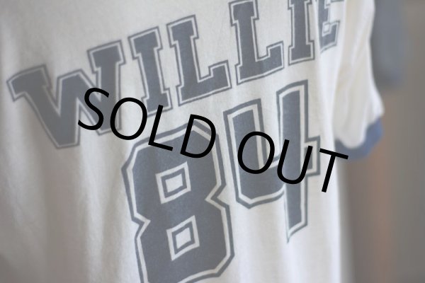 画像6: 1980s WILLIE NELSON リンガーTシャツ  両面プリント  表記L  (6)