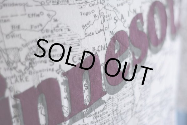 画像5: 1990s MINNESOTA マップTシャツ  表記L  (5)