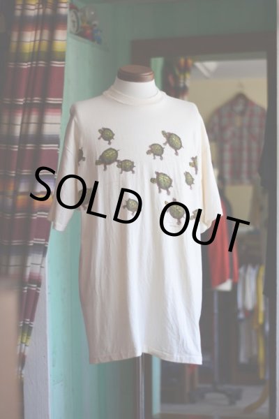 画像2: 1990s WILDCOTTON カメTシャツ  表記XL  (2)