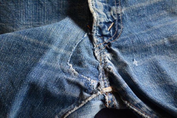 画像6: 1960s LEVI'S 505E カットオフ  実寸W35  (6)