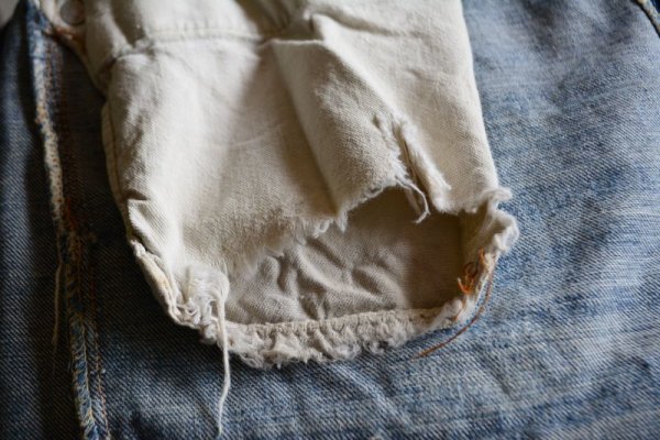 画像10: 1960s LEVI'S 505E カットオフ  実寸W35  (10)